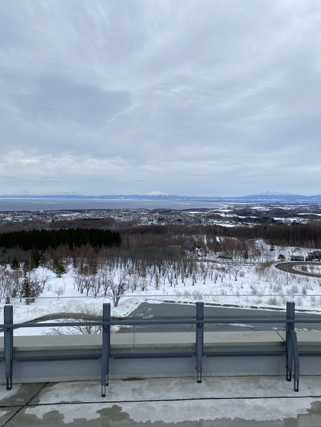 Okhotsk Ryuhyo Museum's Tentozan Observatory and soft serve ice cream ...