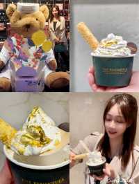 香港限定金箔雪糕🍦幸福感滿滿