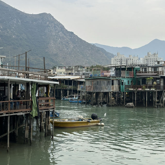 Fishing village in Hong Kong