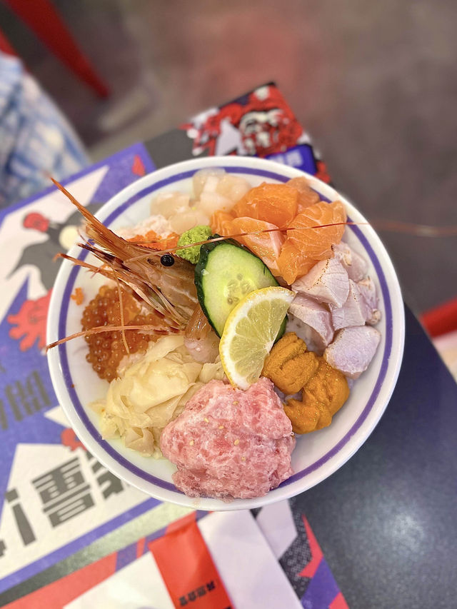 旺角超人氣刺身丼飯店-丼燃食堂