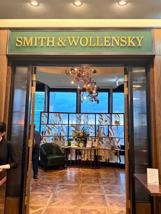 股神巴菲特最愛牛排餐廳 「Smith & Wollensky」