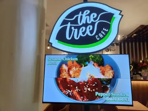 在濱海廣場的樹咖啡館