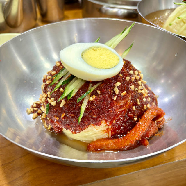 【韓国釜山】釜山名物ミルミョンの人気店「ハルメ伽耶ミルミョン」