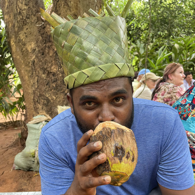 Spice farm exploration in Zanzibar 