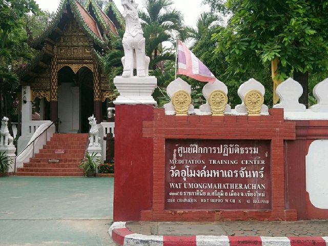 ฝึกจิตให้สงบ @วัดอุโมงค์มหาเถรจันทร์