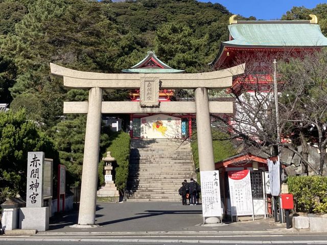 下關景點｜如海底龍宮殿般的傳說景點—赤間神宮