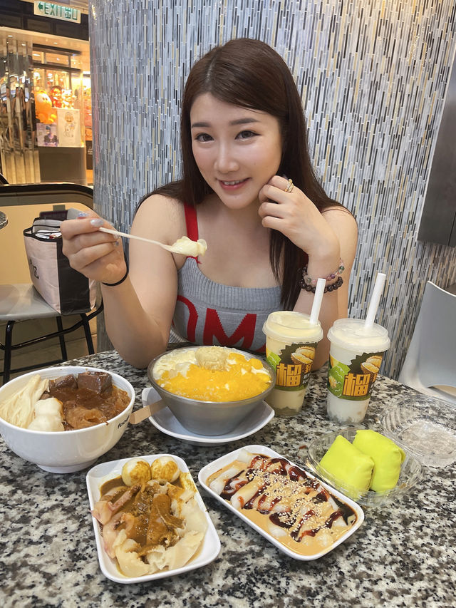 「榴槤系列飲品同刨冰甜品，榴槤控必試！」