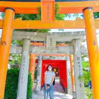 Kushida shrine...ขอพรการค้า ต้องมาฟุกุโอกะ