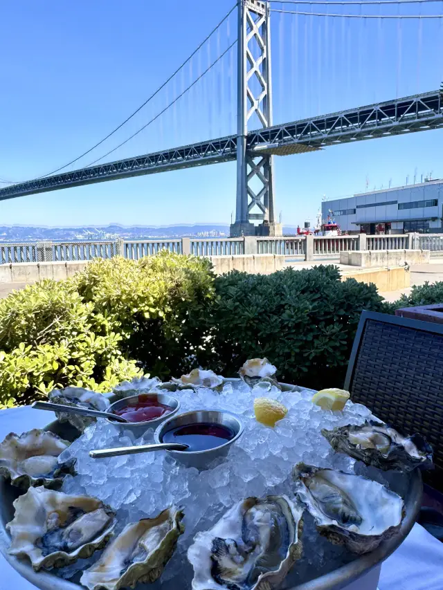 🇺🇸 美西日記02 Bay bridge美景餐廳「Waterbar」
