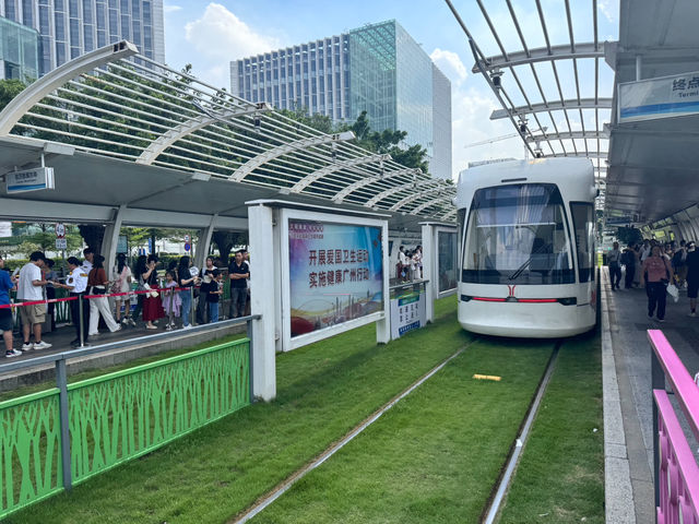 รีวิวรถไฟชมวิว เมือง กวางโจว