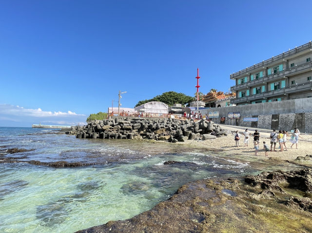 屏東琉球 知名景點可以看到海龜 花瓶石