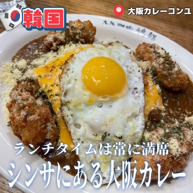 【韓国】日本人店長が作るやみつきになるカレー🍛