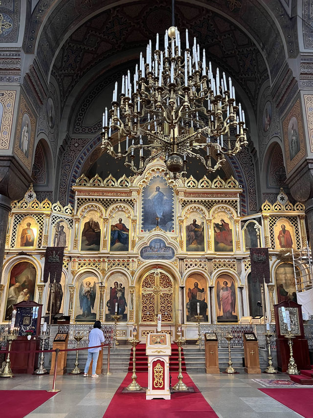 芬蘭一座北歐和西歐最大的東正教教堂⛪️🇫🇮