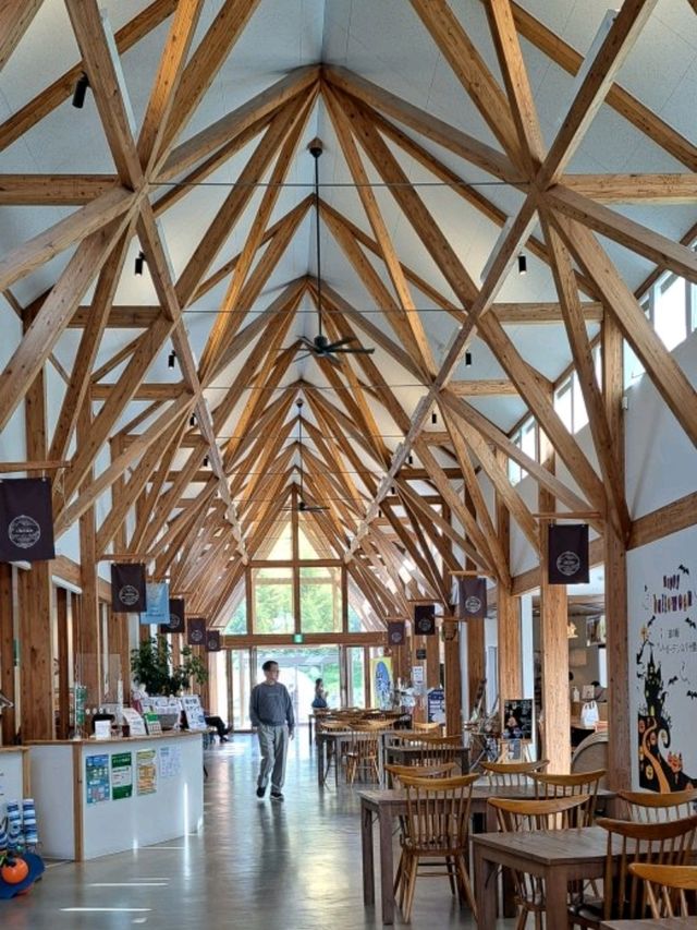 【道の駅 ガーデンスパ十勝川温泉:北海道音更町】ゆっくり休憩できる道の駅♪