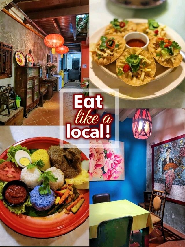 Eat like a local @ Wild Coriander Cafe, Melaka.