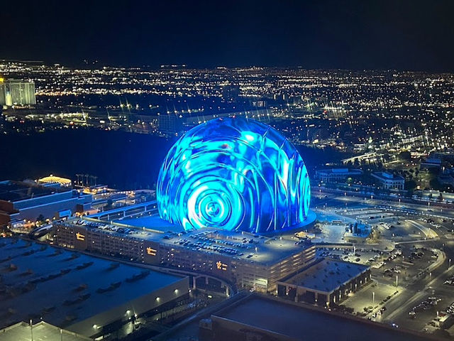 頂級的視覺享受 — MSG Sphere Las Vegas