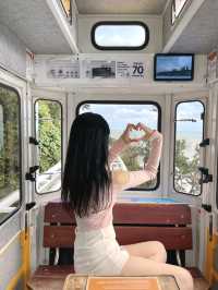 釜山旅行絕對不能錯過的天空膠囊小火車🤍