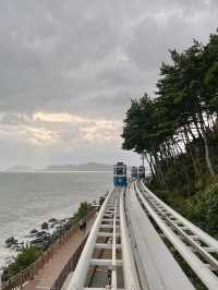 釜山旅行絕對不能錯過的天空膠囊小火車🤍