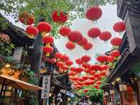 成都　錦里商店街散策！