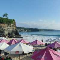 Enjoying Dreamland Beach
