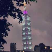 จุดชมวิว Taipei 101 ที่ เขาเซี่ยงซานหรือเขาช้าง