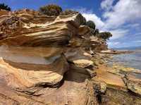 The Painted Cliffs - maria island