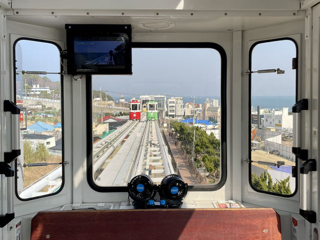 必乘！釜山人氣天空膠囊小火車🌈🚆