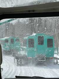 【宮城×冬の旅】冬の風物詩 樹氷を雪上車に乗って観光