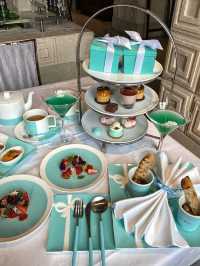 Tiffany-Inspired Afternoon Tea at Ristorante Ozio🩵