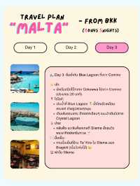 🏖️ 6 Days 5 Nights in Malta 🇲🇹