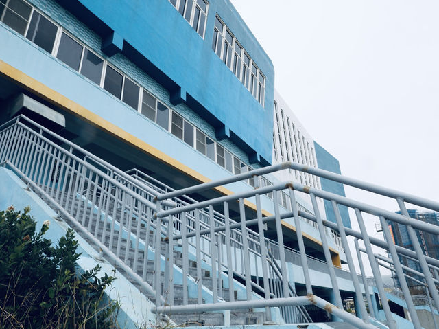 台中港區運動公園 | 超吸睛彩色運動場，IG打卡新熱點！