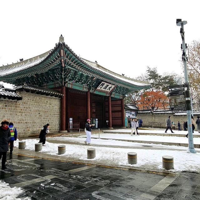Deoksugung Palace & Stonewall Walkway (德壽宮與石牆路)