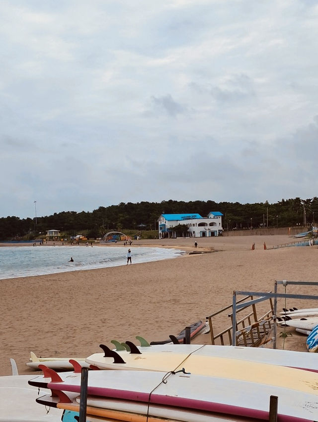 A Clean & Scenic Beach with a Unique Charm 🏖️