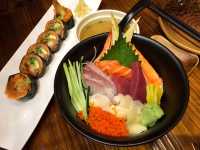 Have you ever tried a no-rice salmon maki?