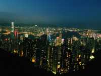 Golden Glow to Neon Brilliance: The Peak at Sunset