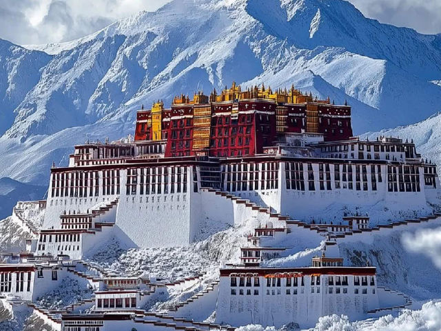 Discover the Magestic Potala Palace in Lhasa, Tibet