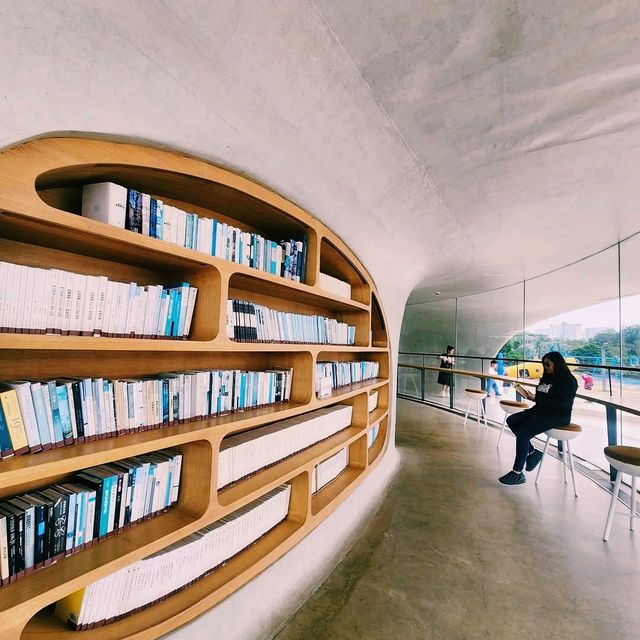 Exploring the Dreamlike Cloudscape Library in Haikou