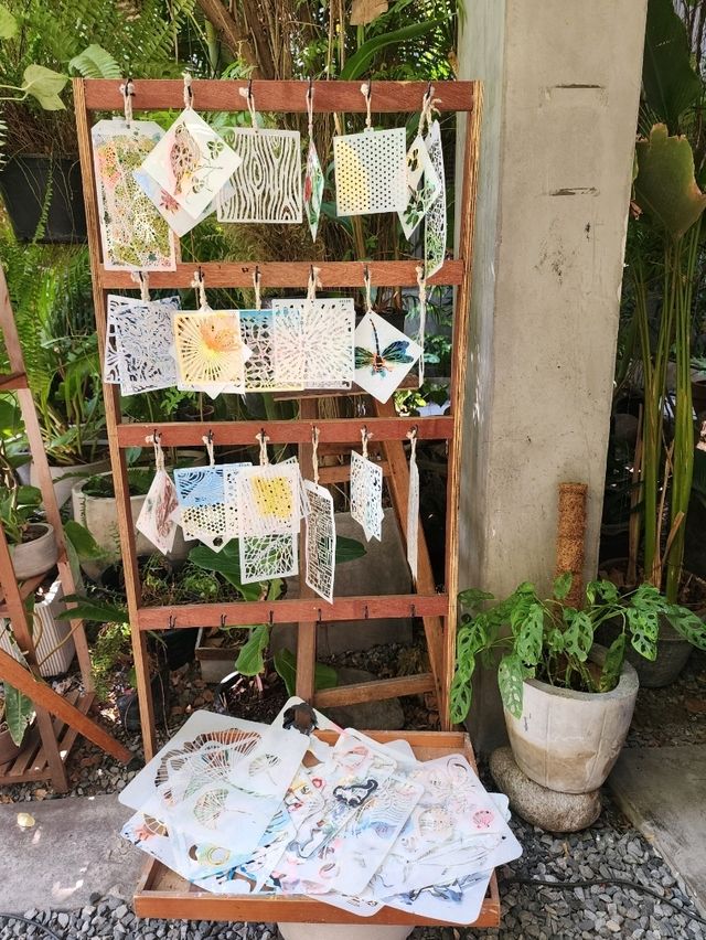 【バンコク】アートワークが出来る自然派カフェ🍀
