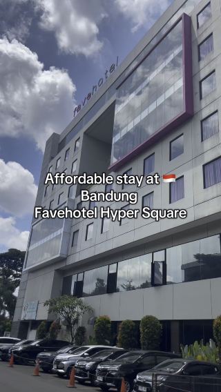 Affordable stay at 🇮🇩Bandung - Favehotel Hyper Square