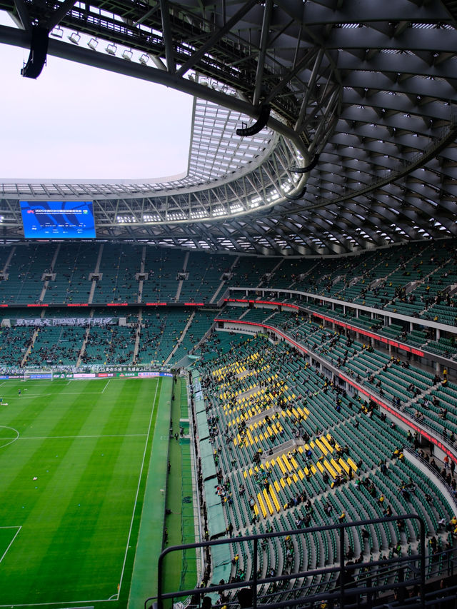 北京工人體育場｜新工體初體驗⚽💚國安vs泰山🧡觀賽全記錄
