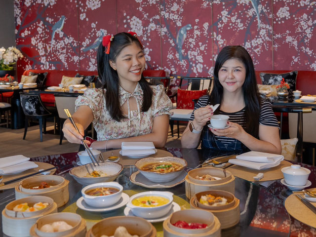 บุฟเฟต์ติ่มซำพรีเมียมนึ่งสด