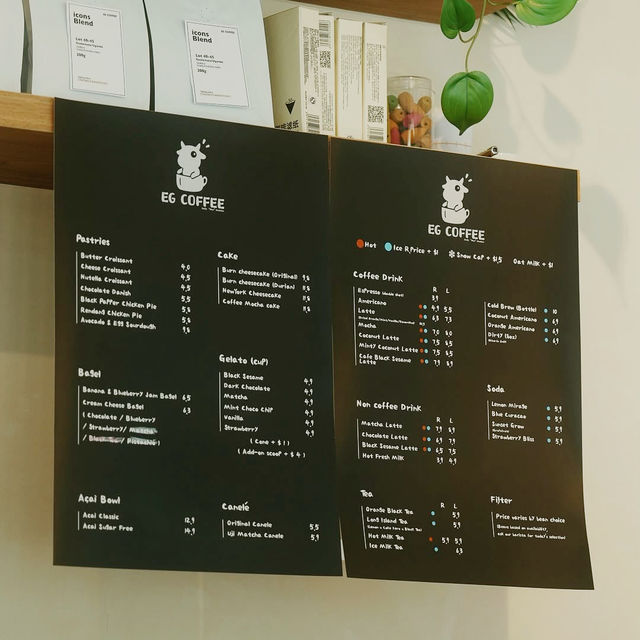 Refined Simplicity at EG Coffee