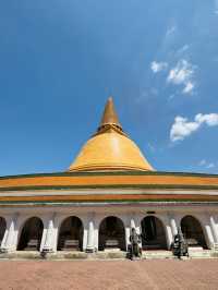 สายบุญต้องมา ไหว้พระ ชมความงาม “วัดพระปฐมเจดีย์” 