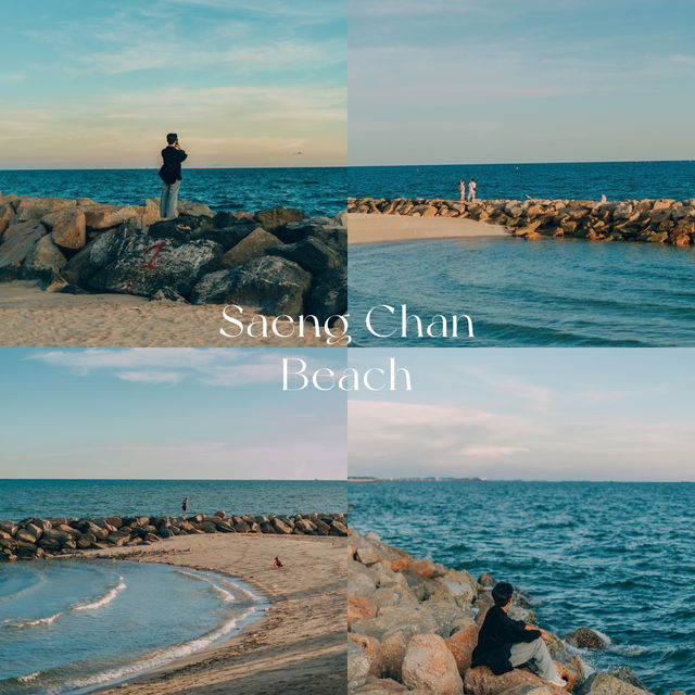 มาถ่ายรูปฟีลปูซาน กันที่หาดแสงจันทร์ 🌊🌙