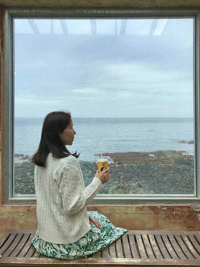 제주도 애월카페거리에서 가장 힙한 오션뷰 카페🌊☕️