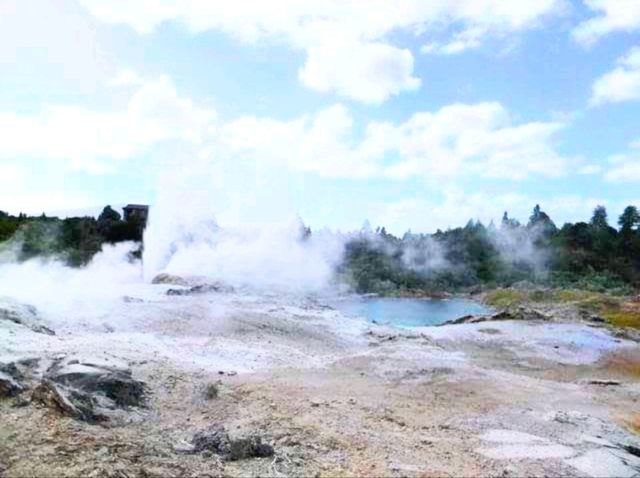 #波胡圖間歇噴泉Pohutu Geyser -紐西蘭羅託魯瓦