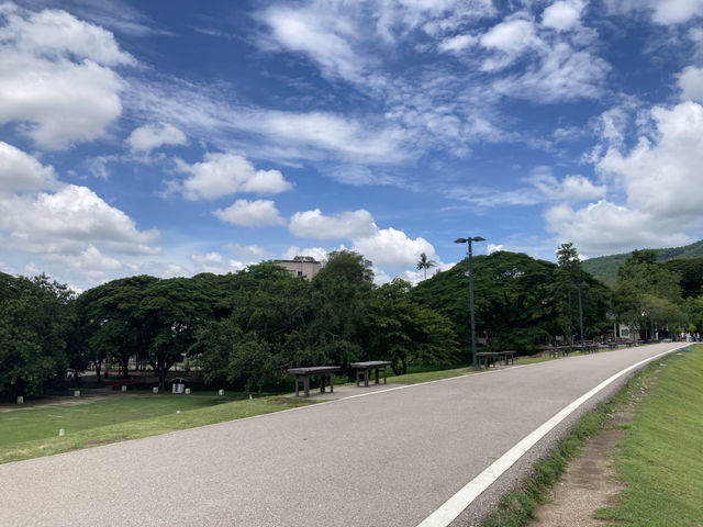 รับอากาศสดชื่น ‘อ่างแก้ว มช.’