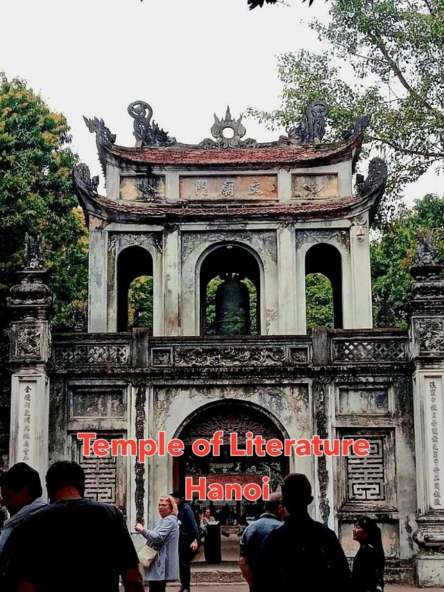 วิหารวรรณกรรม ในฮานอย✨️