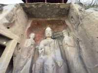 Thousand Buddha Cliff in Guangyuan, Sichuan