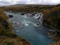 Hraunfossar Waterfall